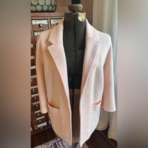 J Crew 365 Blush Pink Knit Blazer Cardigan XXS/ Fits XS | Polished Workwear